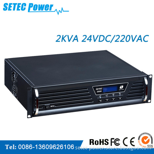 2kVA 24VDC/220VAC High Frequency off Grid Inverter (SET24/220-2KLC)